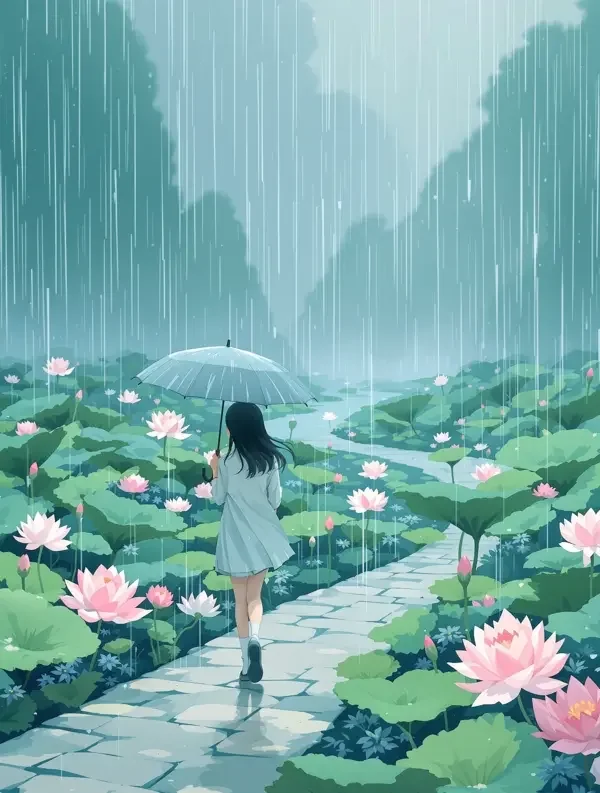 时雨漫记漫画封面